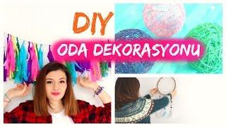 DIY Oda Dekorasyonu Fikirleri