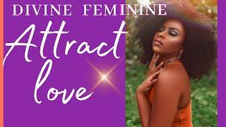 LOVE Affirmations Divine Feminine Manifestation  Heal Goddess Energy