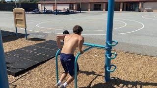 DIPS PLAYGROUND WORKOUT 10 SETS OF 10