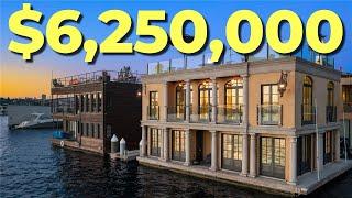 Tour a Breathtaking $6250000 Luxury Floating Home on Seattles Lake Union