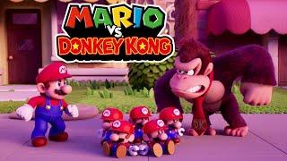 Mario vs. Donkey Kong Switch - Full Game 100% Walkthrough No Damage