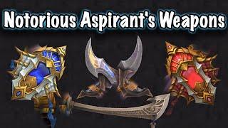 BfA Season 3 Aspirants PvP Weapons PTR