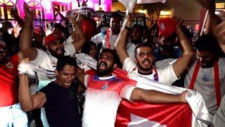 England arrive in Qatar ahead of FIFA World Cup  Greeted by fake paid fans?