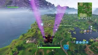 Fortnite Search Between a Pool Windmill and an Umbrella Location