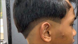 Cara buat GRADASI di rambut low fade yang MUDAH  over comb