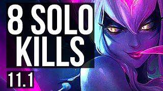 EVELYNN vs KAYN JUNGLE  Rank 1 Eve 8 solo kills 2938 Legendary Rank 26  BR Master  v11.1