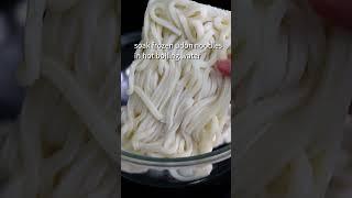 Bouncy 20-min. Black Pepper Beef Udon Noodles