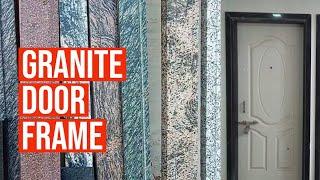 Granite Ready Made Chokhat Granite Door Frame Design  Granite Chokhat Door Frame Price Running Ft