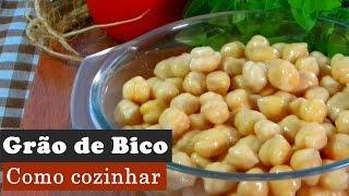 O JEITO MAIS FÁCIL DE COZINHAR GRÃO DE BICO AQUI NA COZINHA