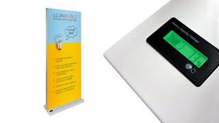 IllumiMobile Portable Battery Powered Lightbox Display Banner