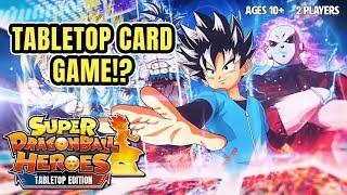 Can it Work? Dragon Ball Heroes Tabletop Edition??