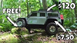 Free & Cheap Mods for the Clone  HB Toys ZP1001 Cheap RC Crawler