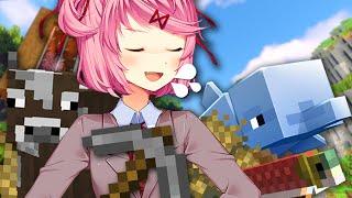 DDLC Animation Natsuki Plays Minecraft Part 1