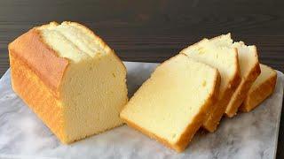 最好吃的磅蛋糕 Super creamy lemon pound cake fresh soft and smooth. Easy homemade.  清香绵润细腻，柠檬磅蛋糕