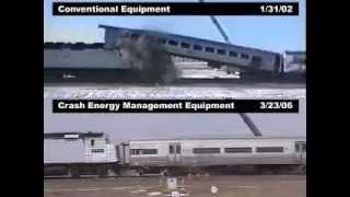 Train-To-Train Passenger Car Crash Test