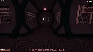 Roblox Project SCP Escape as cuffed Class D