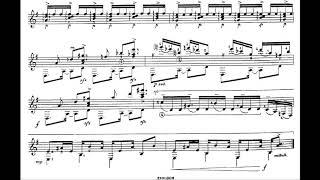 Roland Dyens Saudade No.3 Score Video