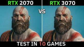 RTX 2070 vs RTX 3070  Test In 10 Games  2022