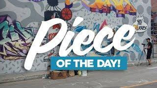 PIECE OF THE DAY  GRAFFITI VIDEO OF 123KLAN AT THE UNDER PRESSURE 2015