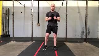 Kettlebell Halo to step back Lunge