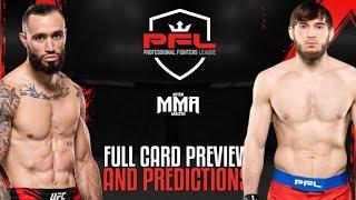 PFL 6 Regular Season Full Card Preview and Predictions