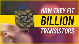 How they fit billions of transistors in a chip? Hindi