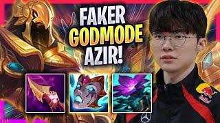 FAKER LITERALLY GOD MODE WITH AZIR EWC 2024 - T1 Faker Plays Azir MID vs Talon  Season 2024