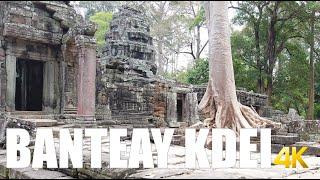 Banteay Kdei Temple Angkor walking tour 4k 60fps