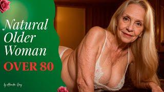 Natural Older Woman OVER 80 ️ Timeless Elegance