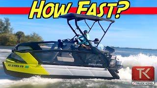 Sea-Doo Switch Sport In-Depth Review - Carving Corners in a Pontoon