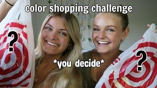 Color Shopping Challenge - You Decide