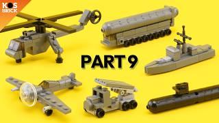 Lego Military Mini Vehicles - Part 9 Tutorial