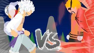 Luffy VS Naruto - Fan animation Stick Nodes Animation