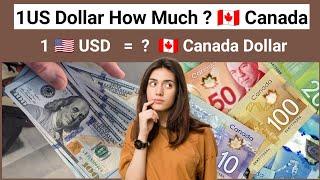 United States Dollar to Canadian Dollar  CAD to USD  Canadian Dollar value in us Dollar