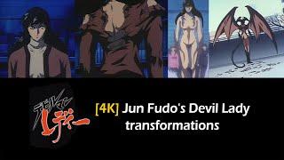 4K Devilman Lady - Jun Fudos Devil Lady transformations