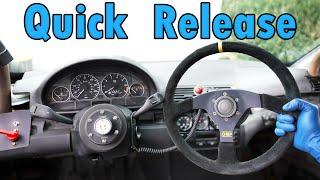 How to PROPERLY Install a Quick Release Steering Wheel with Working Horn