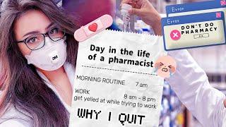 Day in the life of a Pharmacist ‍️why not to do pharmacy  the ugly truth of why I quit