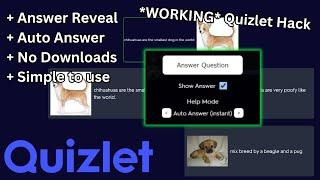 How To Hack Quizlet 2024