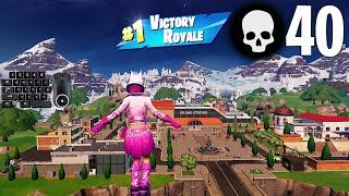 40 Elimination Solo Squads Win Full Gameplay Fortnite Chapter 5