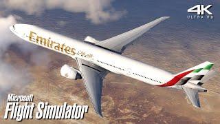 Emirates 777-300ER Full Flight  San Francisco  Dubai  A Microsoft Flight Simulator Experience