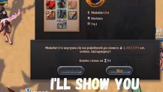 Ive lost in the duel-4 million silver  Albion Online