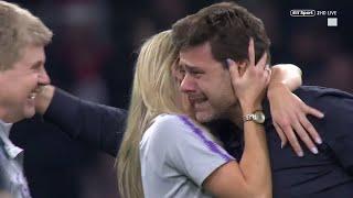 Pochettino in tears Incredible scenes as Spurs reach Champions League final