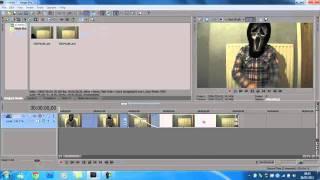 How to create a teleport  teleportation effect in Sony Vegas