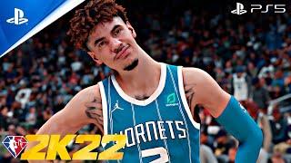NBA 2K22 PS5 UHD Brooklyn Nets vs Charlotte Hornets  Next Gen Ultra Graphics 4K Gameplay
