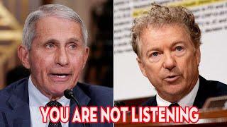 WE DIDNT FUND THEM Bidens witness pulls DISGUSTING stunt as Fauci cover up...Rand Paul in RAGE
