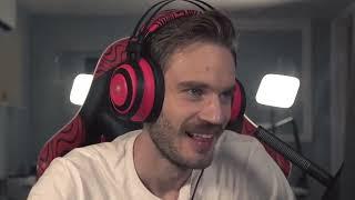Pewdiepie not realizing hes NOT muted during live streams