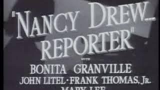 Nancy Drew Reporter 1939 Movie Title