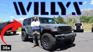 NEW Jeep Wrangler Willys Xtreme Recon Affordable Off-Roader