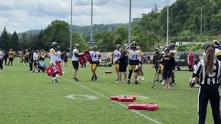 Zach Frazier Gets Coached Up by Veterans  Steelers Sights & Sounds