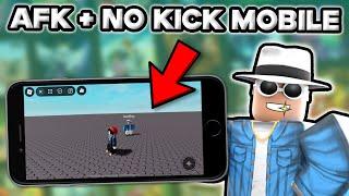 How to Go AFK on Roblox Mobile Without Getting Kicked IOS & Andriod